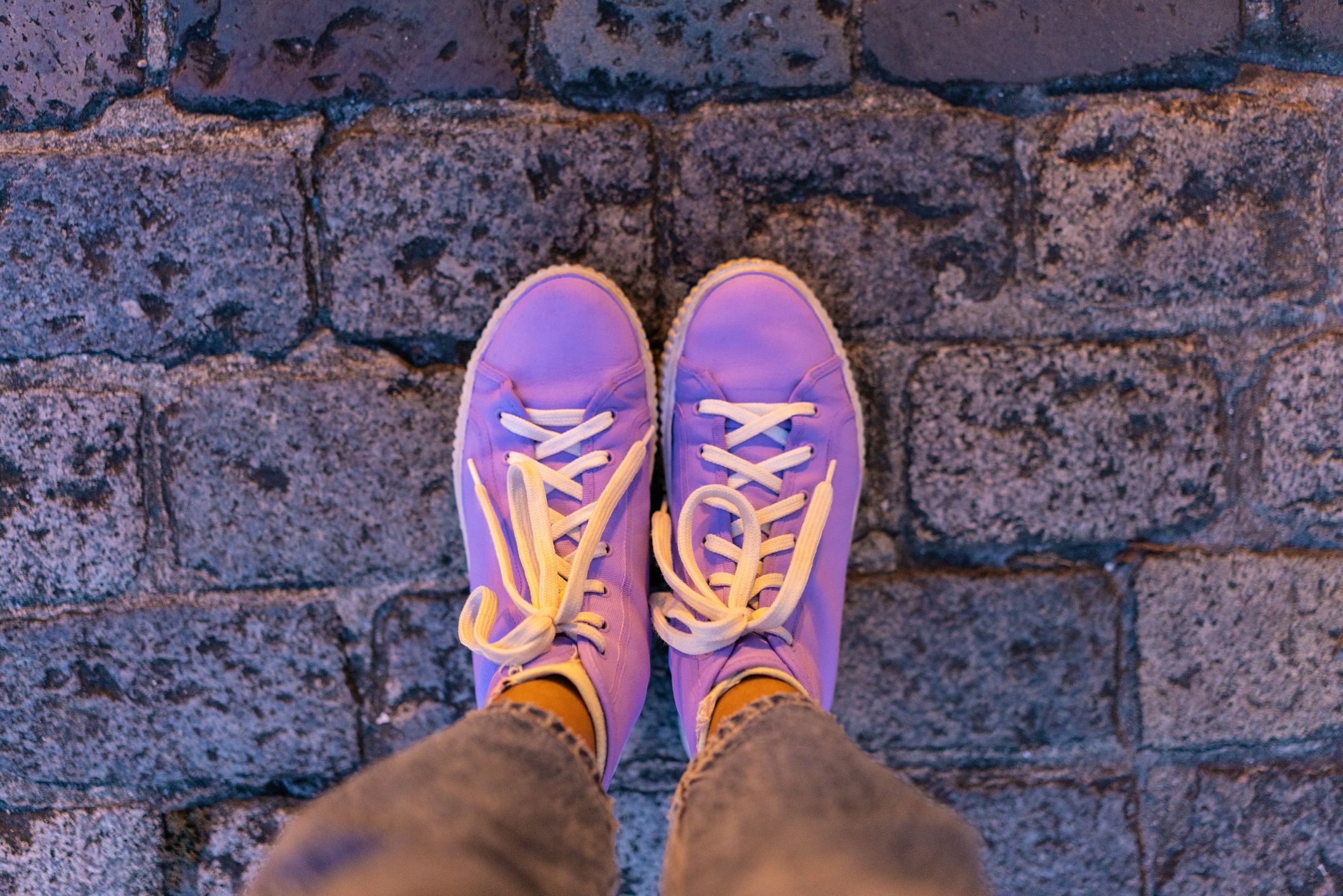 Fashion, Purple, Shoes, Model, Female