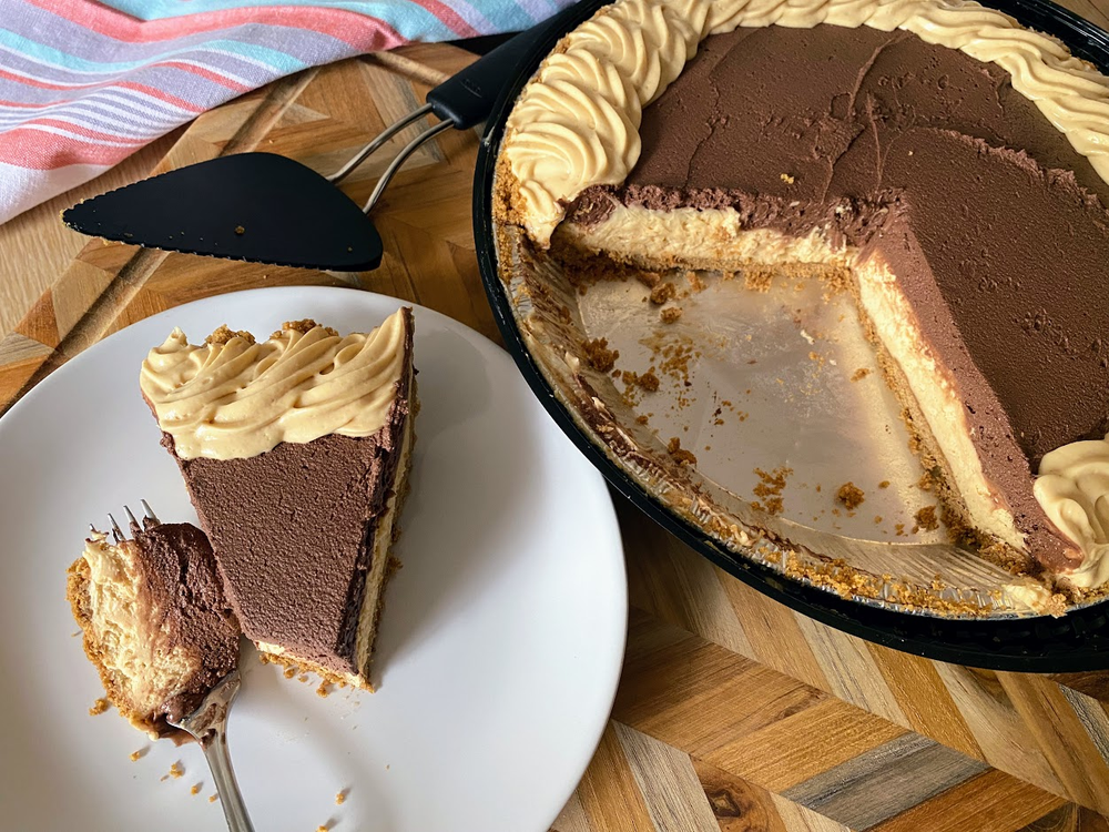 Costco Peanut Butter Chocolate Pie Slice