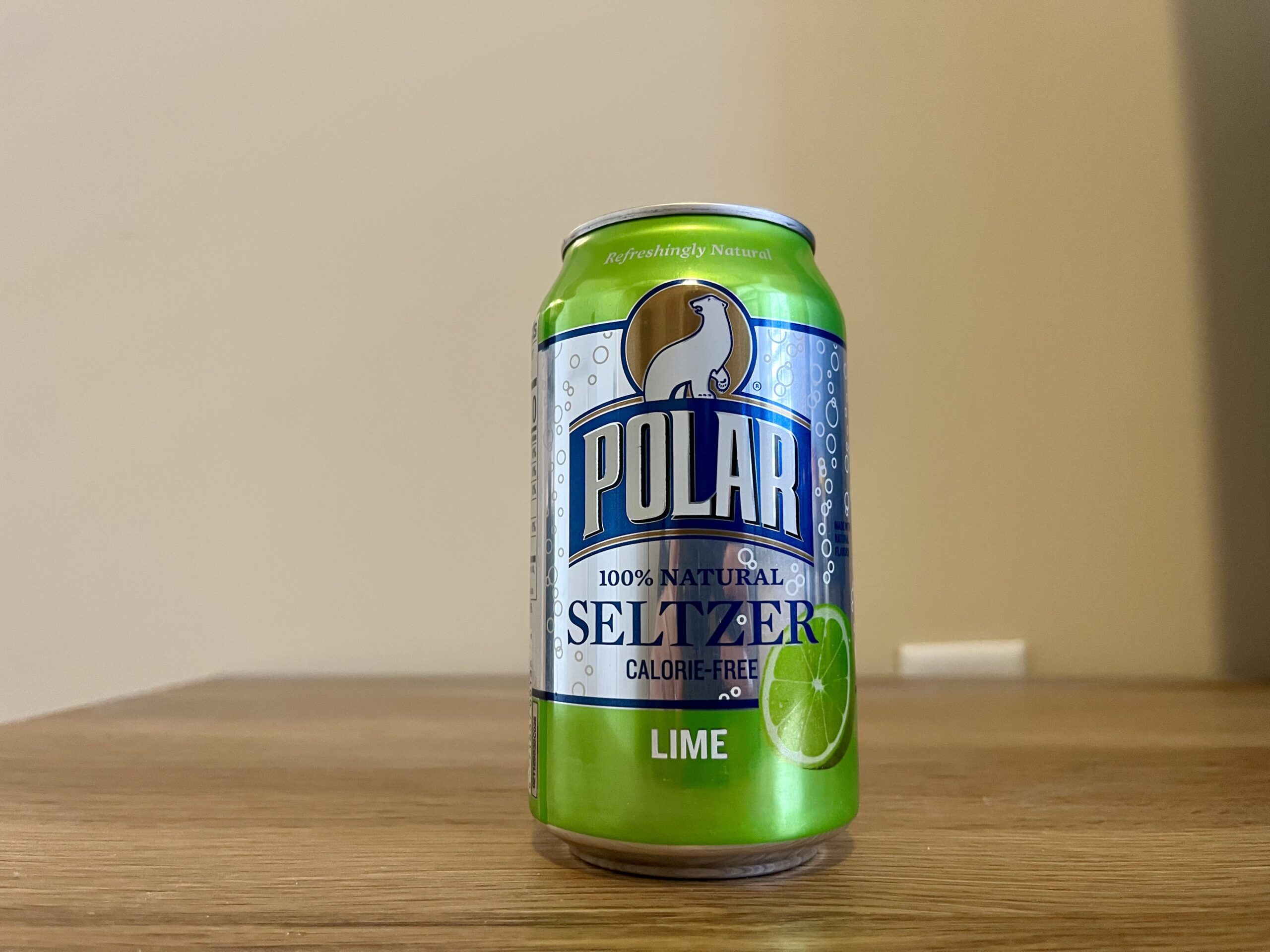 lime polar sparkling water