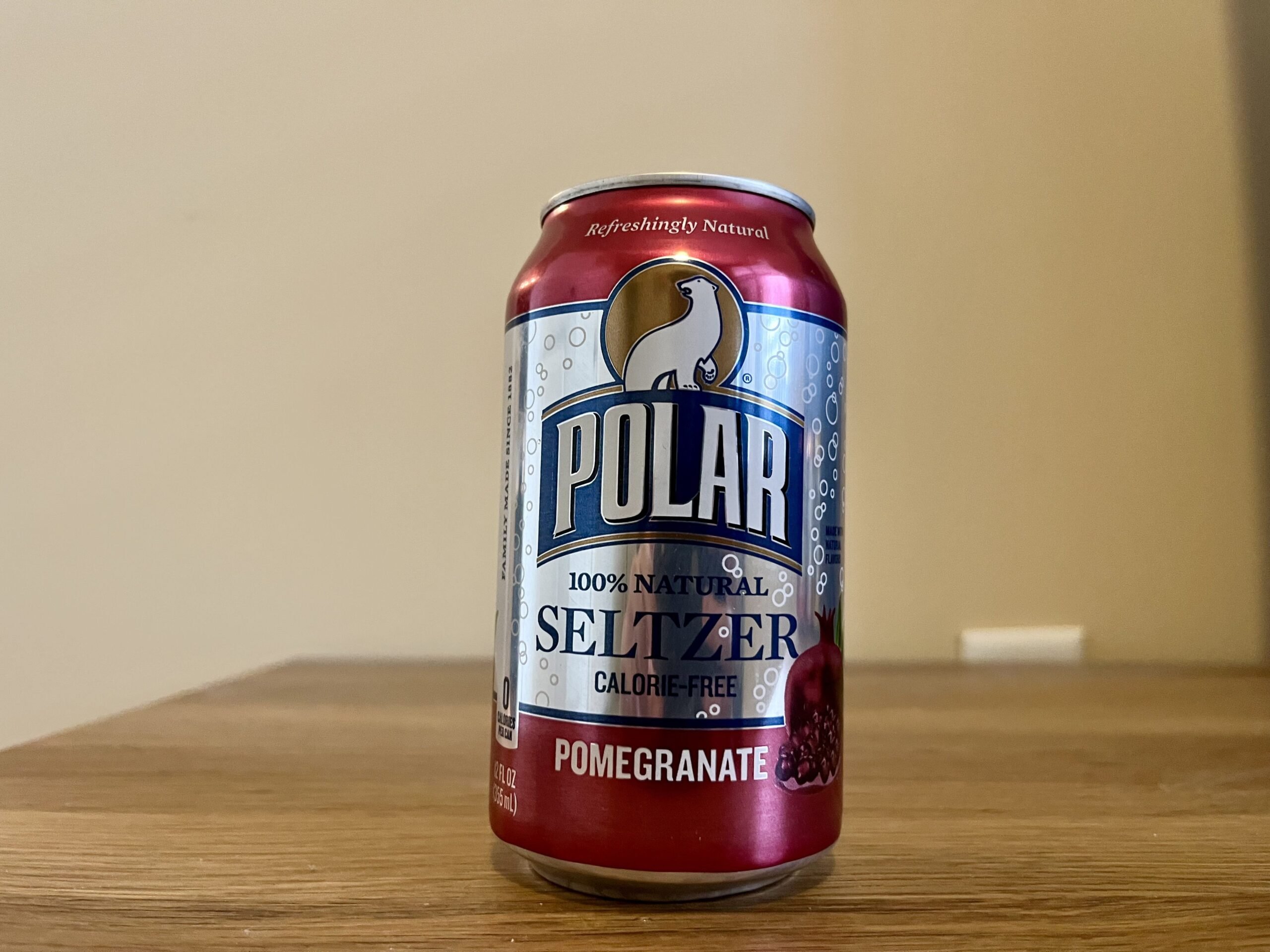 pomegranate polar sparkling water