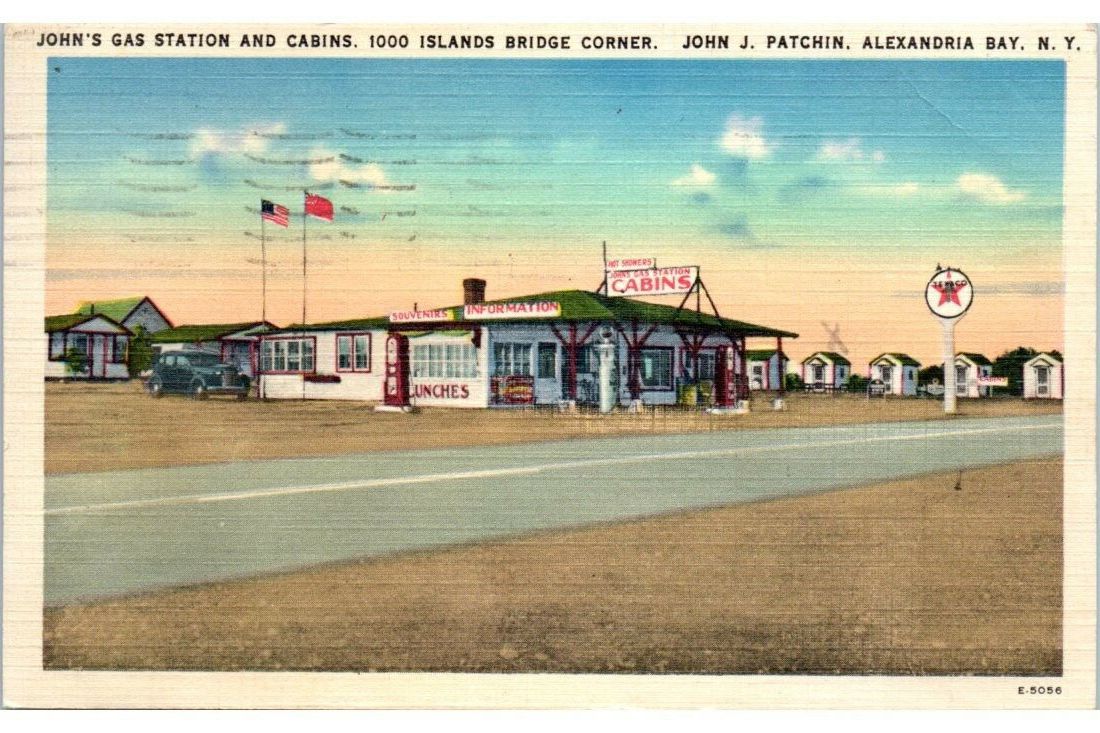 1947 gas station