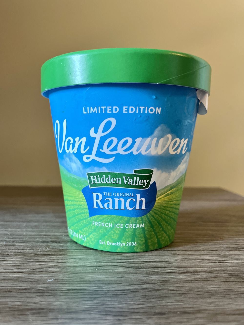 hidden valley ranch van leeuwen ice cream