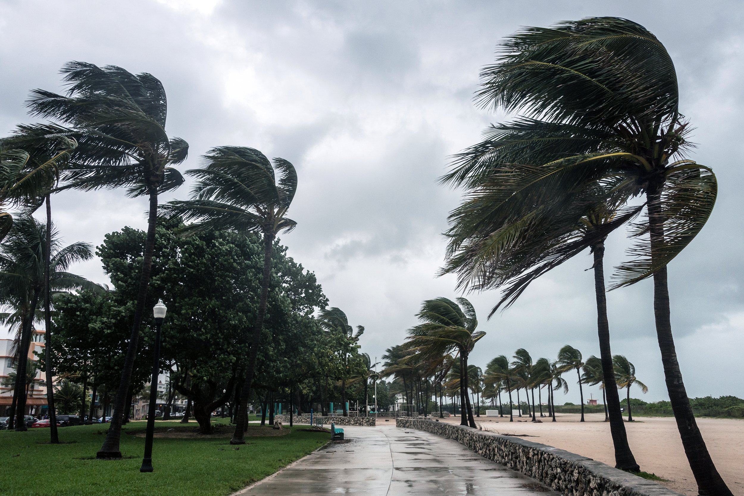 Hurricane season at the beach