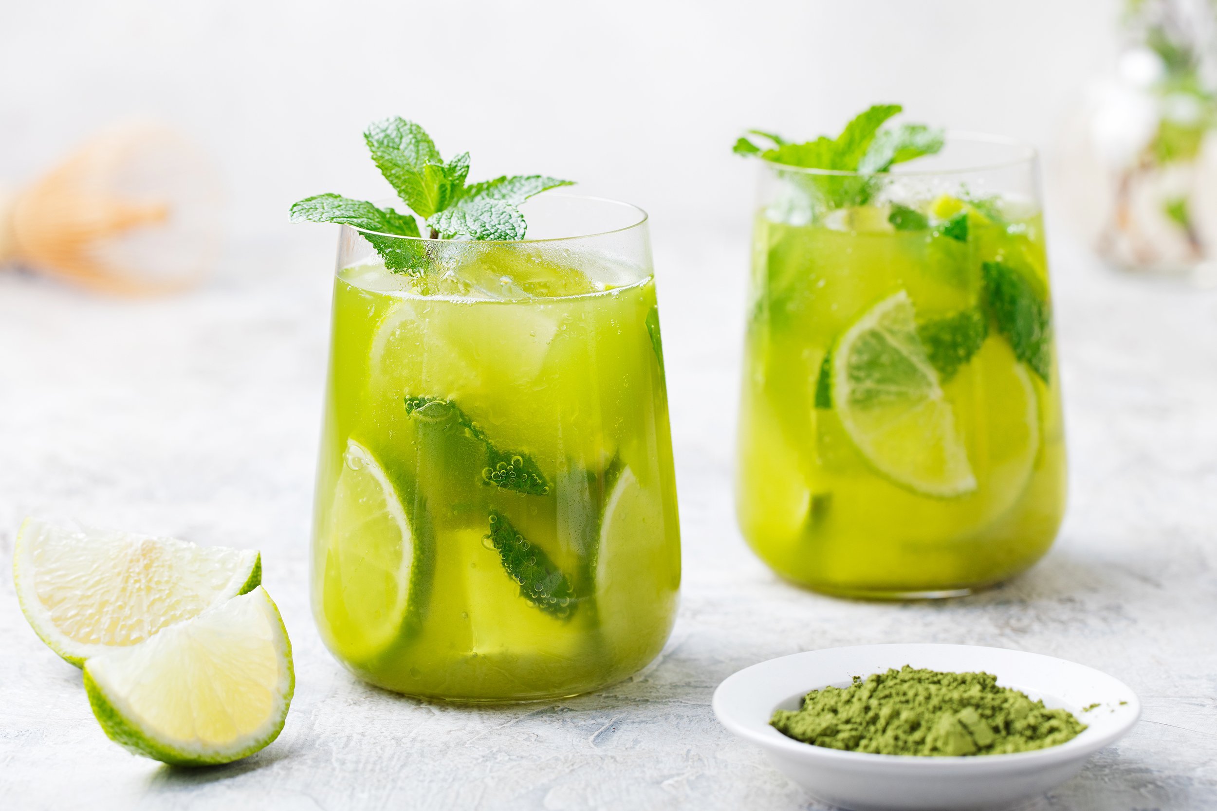 Matcha Mint Julep