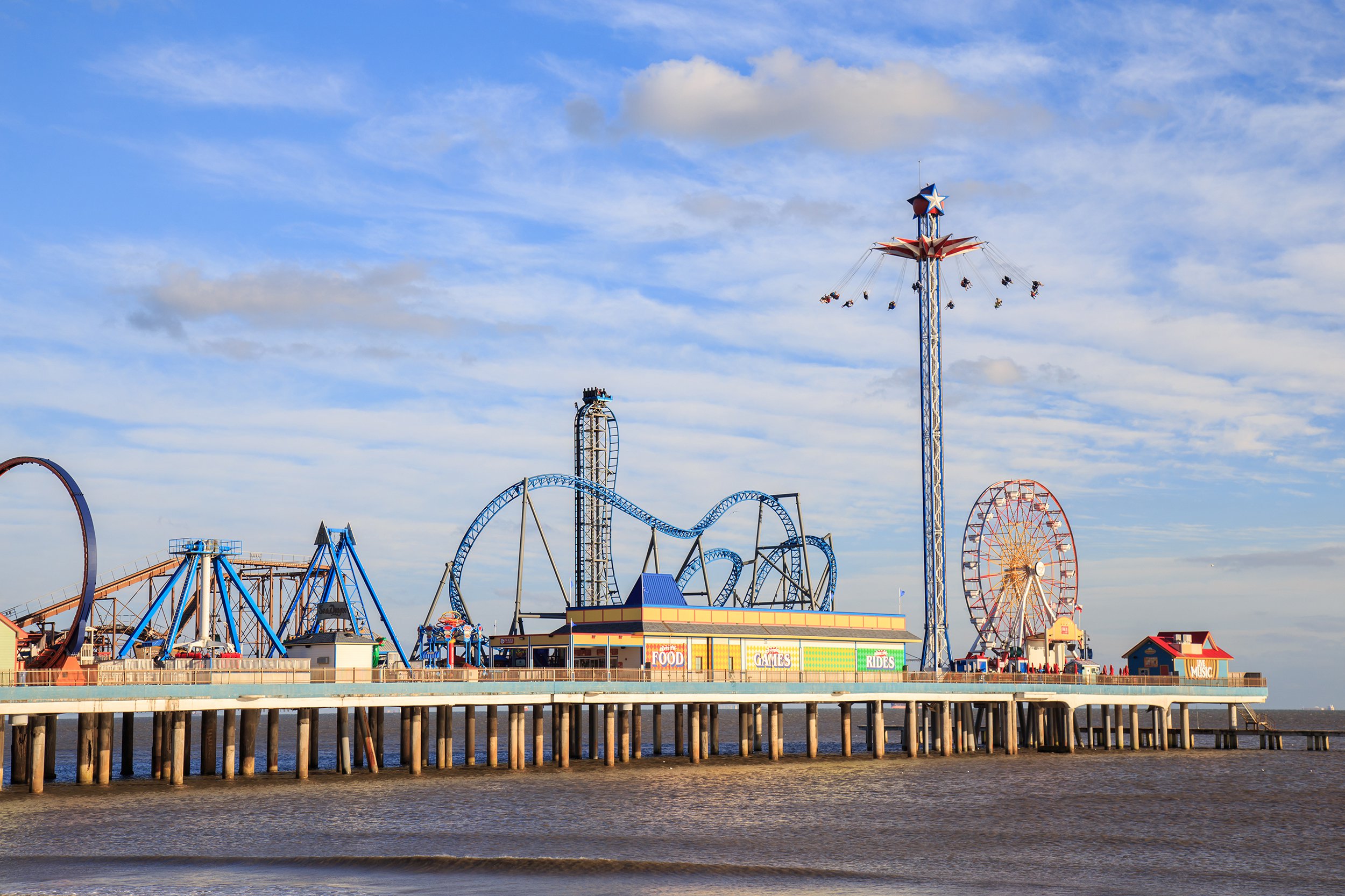 Pleasure Pier, Galveston, Texas