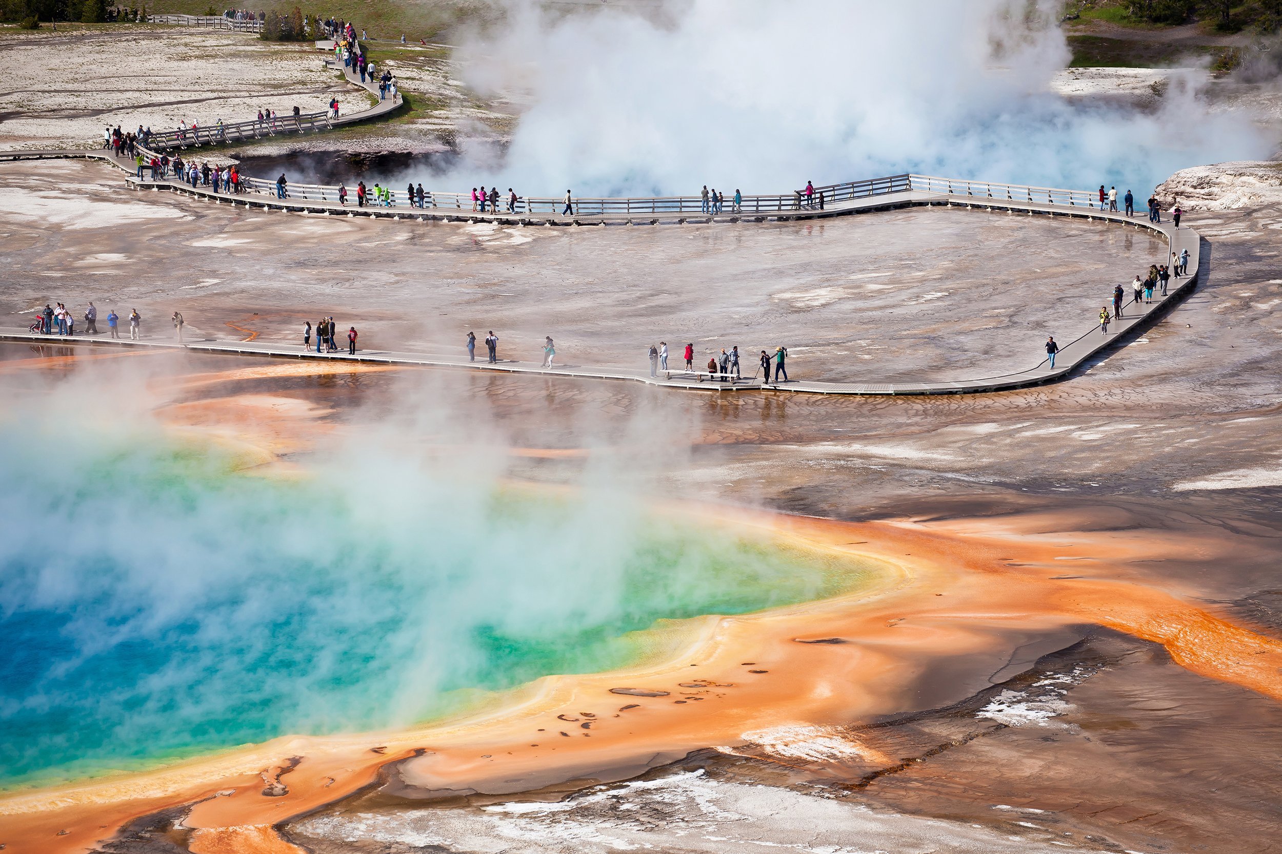 Yellowstone National Park in Wyoming