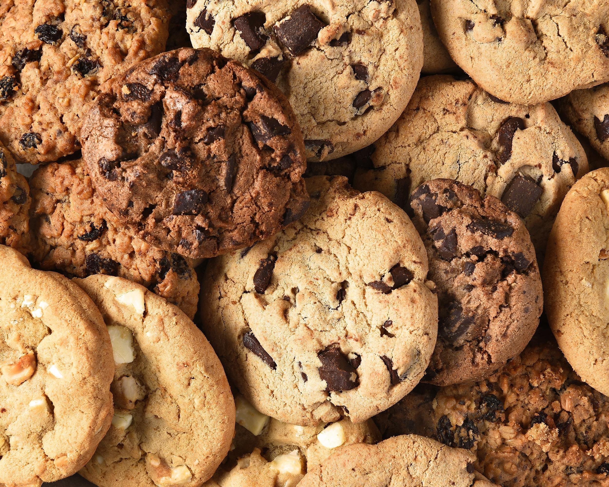 selection of cookies