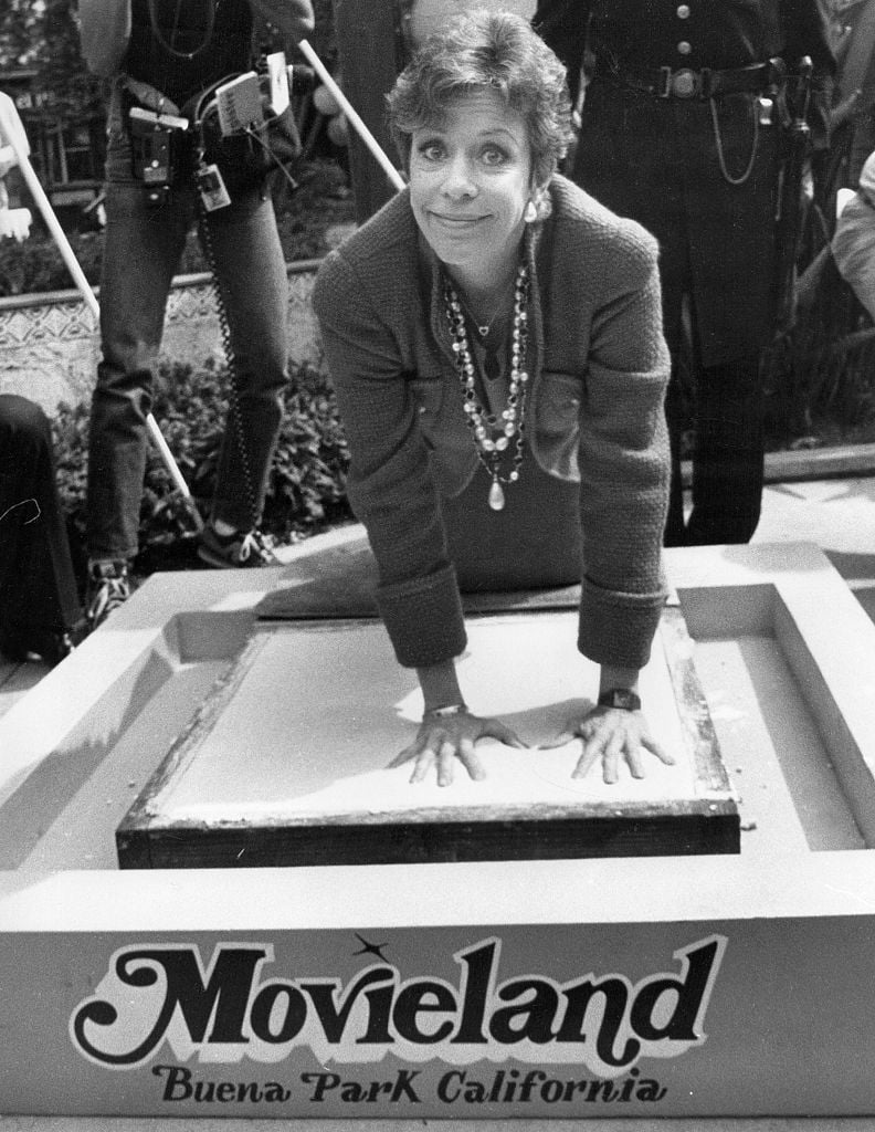 Carol Burnet at the Wax museum