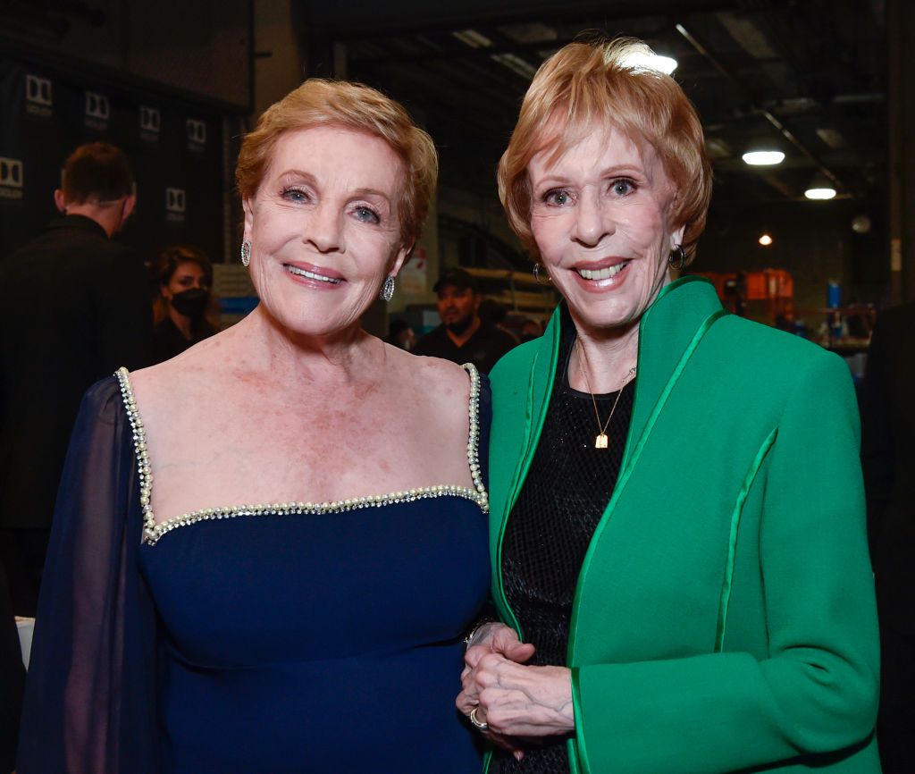 Carol Burnet & Julie Andrews in 2022