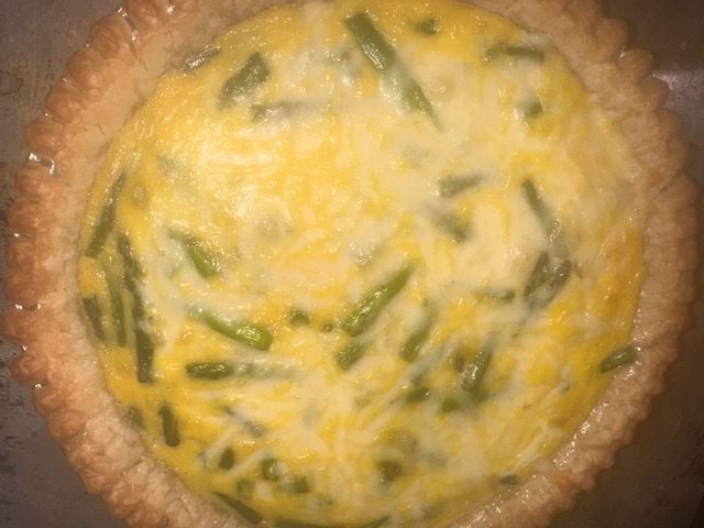 Asparagus Quiche