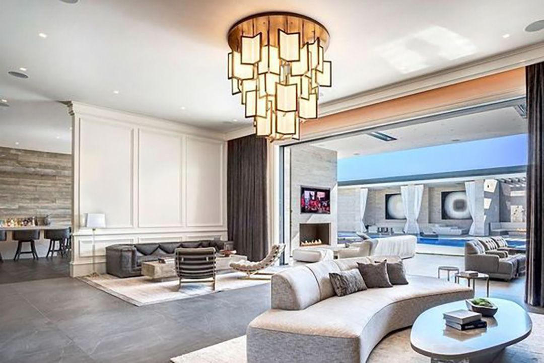 Living room of Kylie Jenner