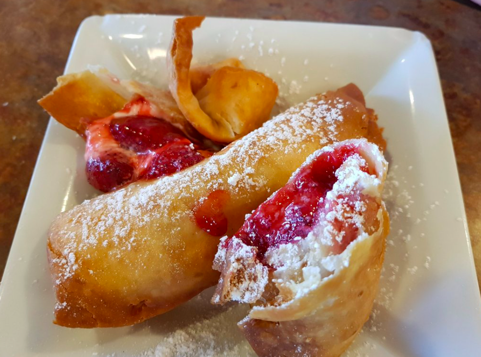 Strawberry & Cream Cheese Crispers