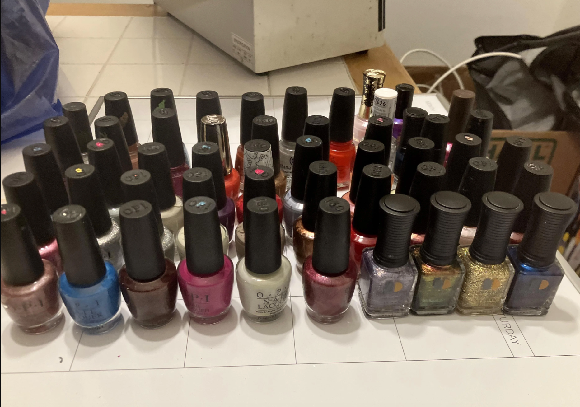 Nail polish found during dumpster dive