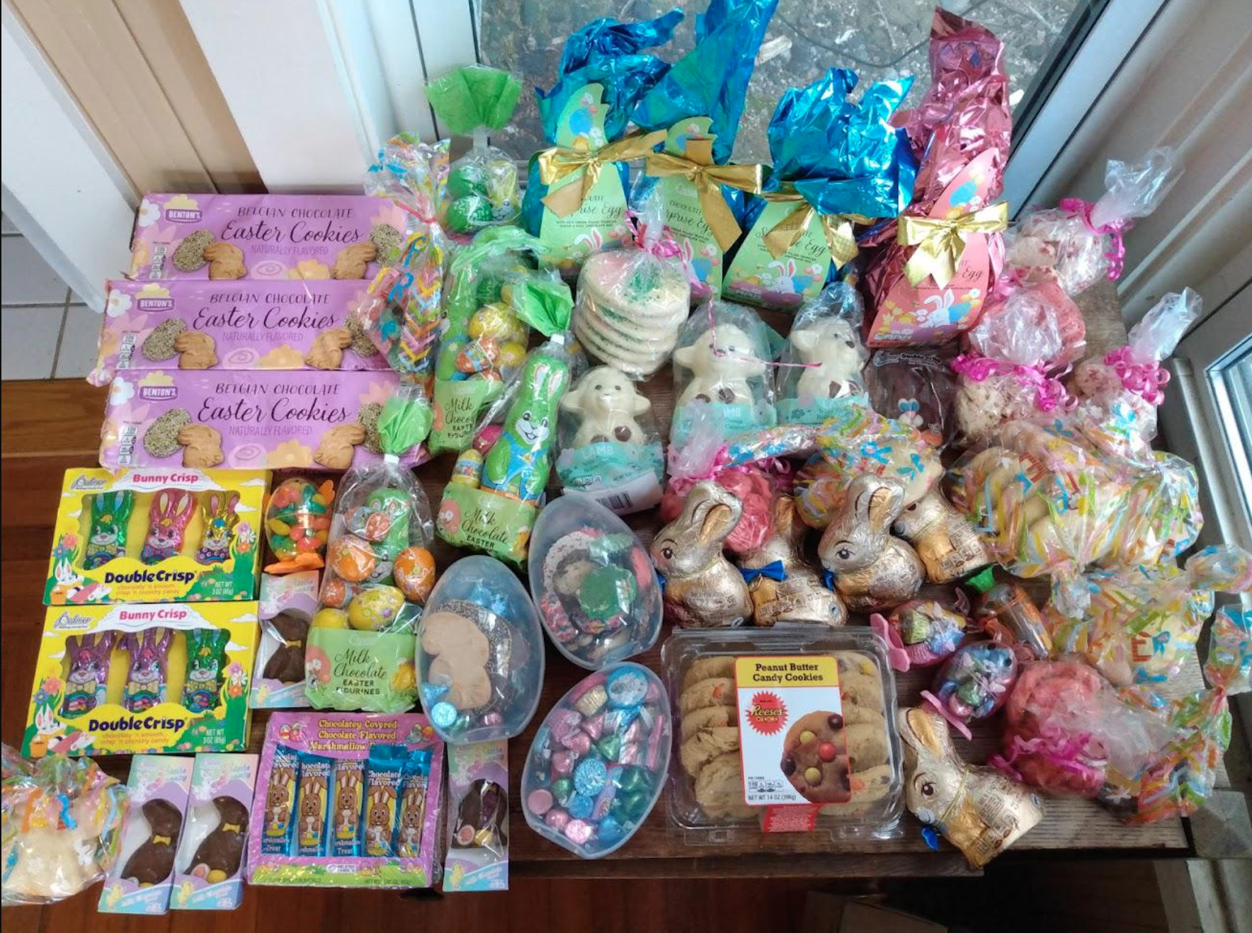 Easter Candy found during a dumpster dive