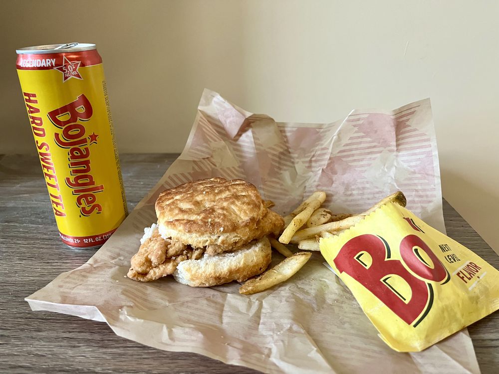 bojangles food and tea