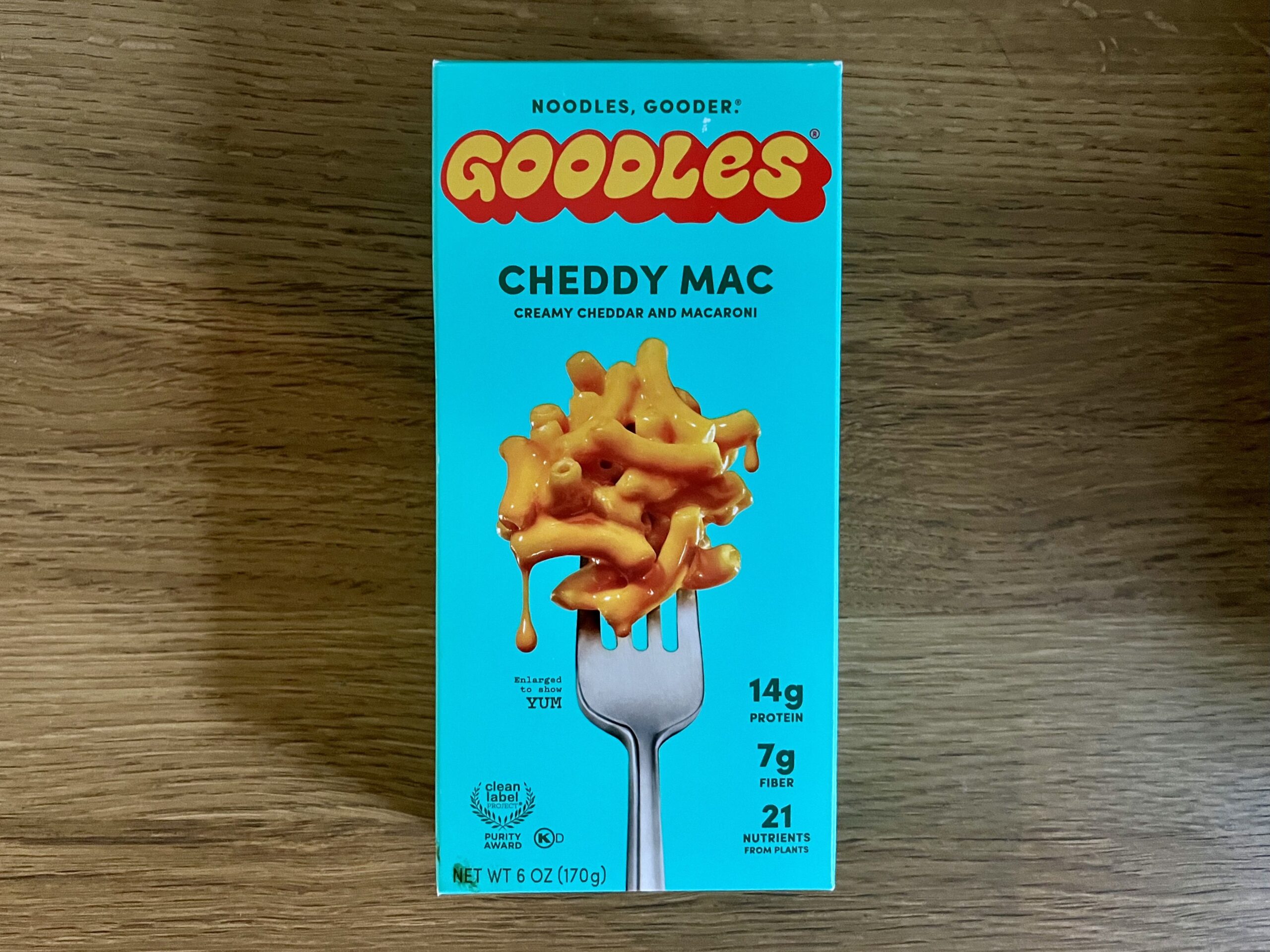 1. Goodles Cheddy Mac White Cheddar Shells