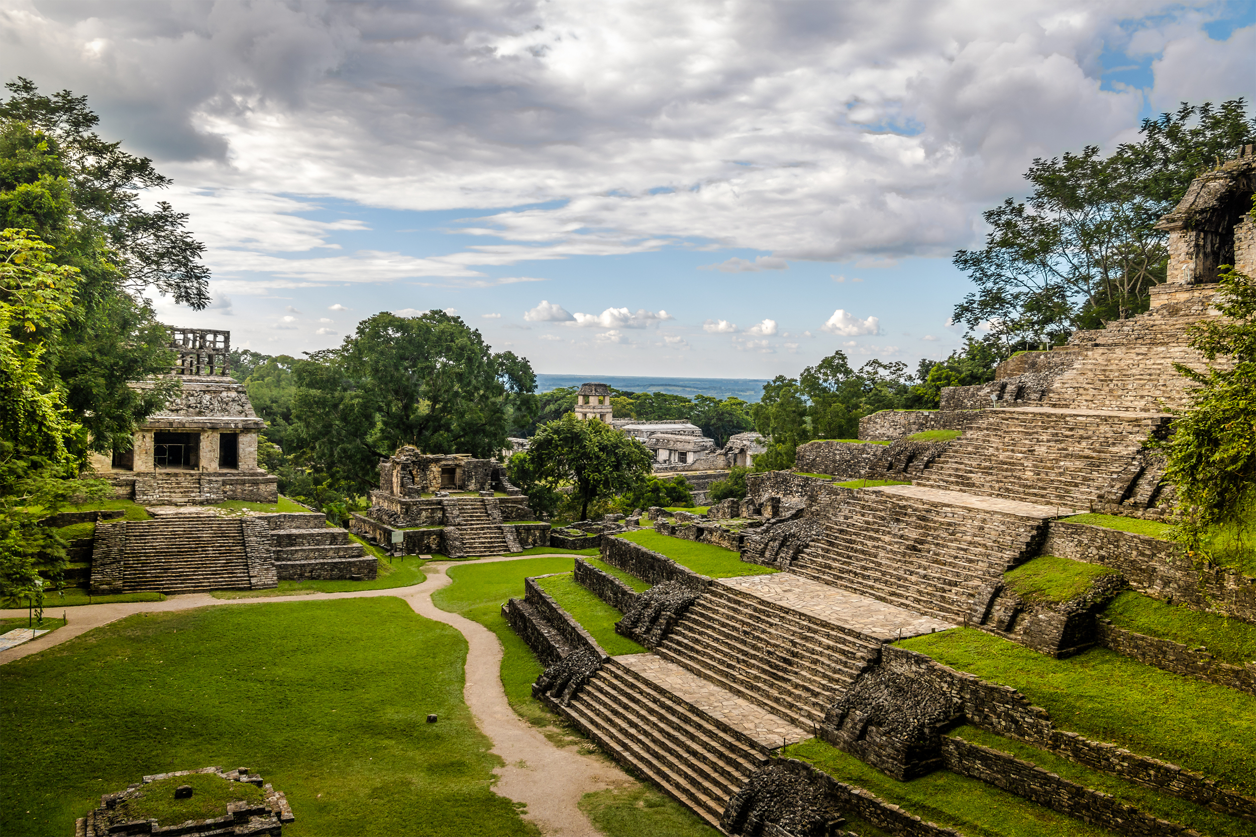 Temples of the Cross Group - Palenque, Chiapas, Mexico