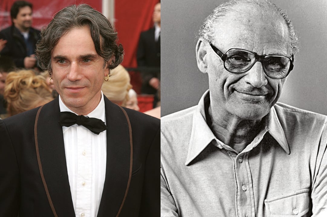 Daniel Day-Lewis and Arthur Miller