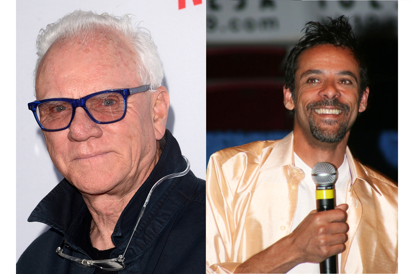 Malcom McDowell and Alexander Siddig