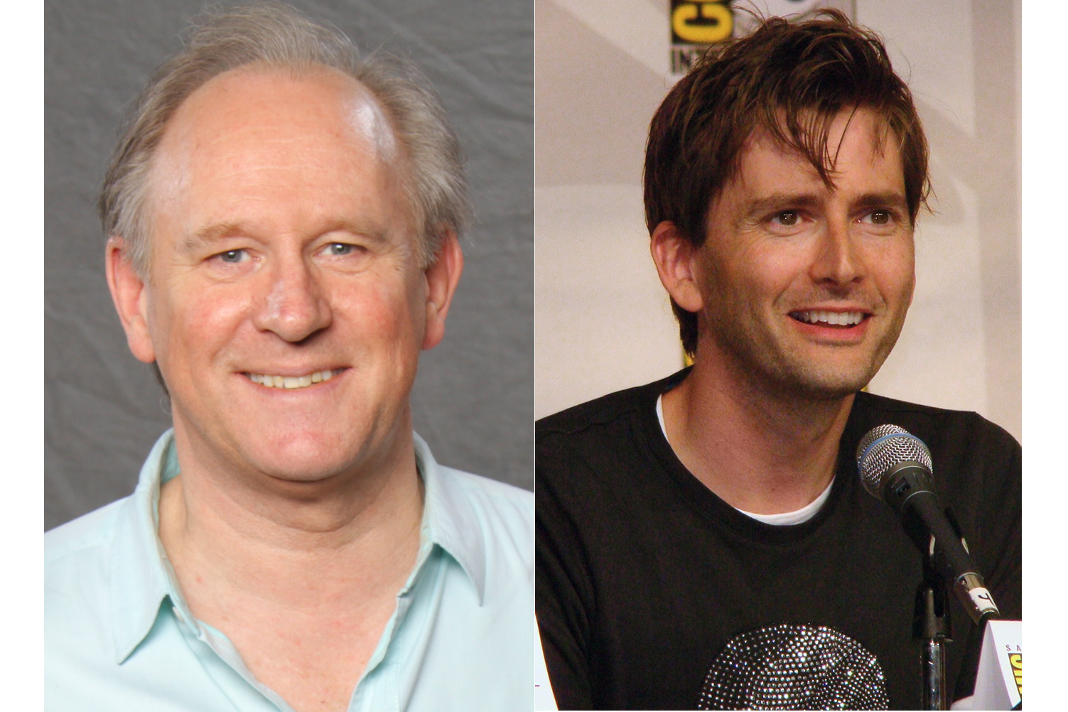 Peter Davison and David Tennant