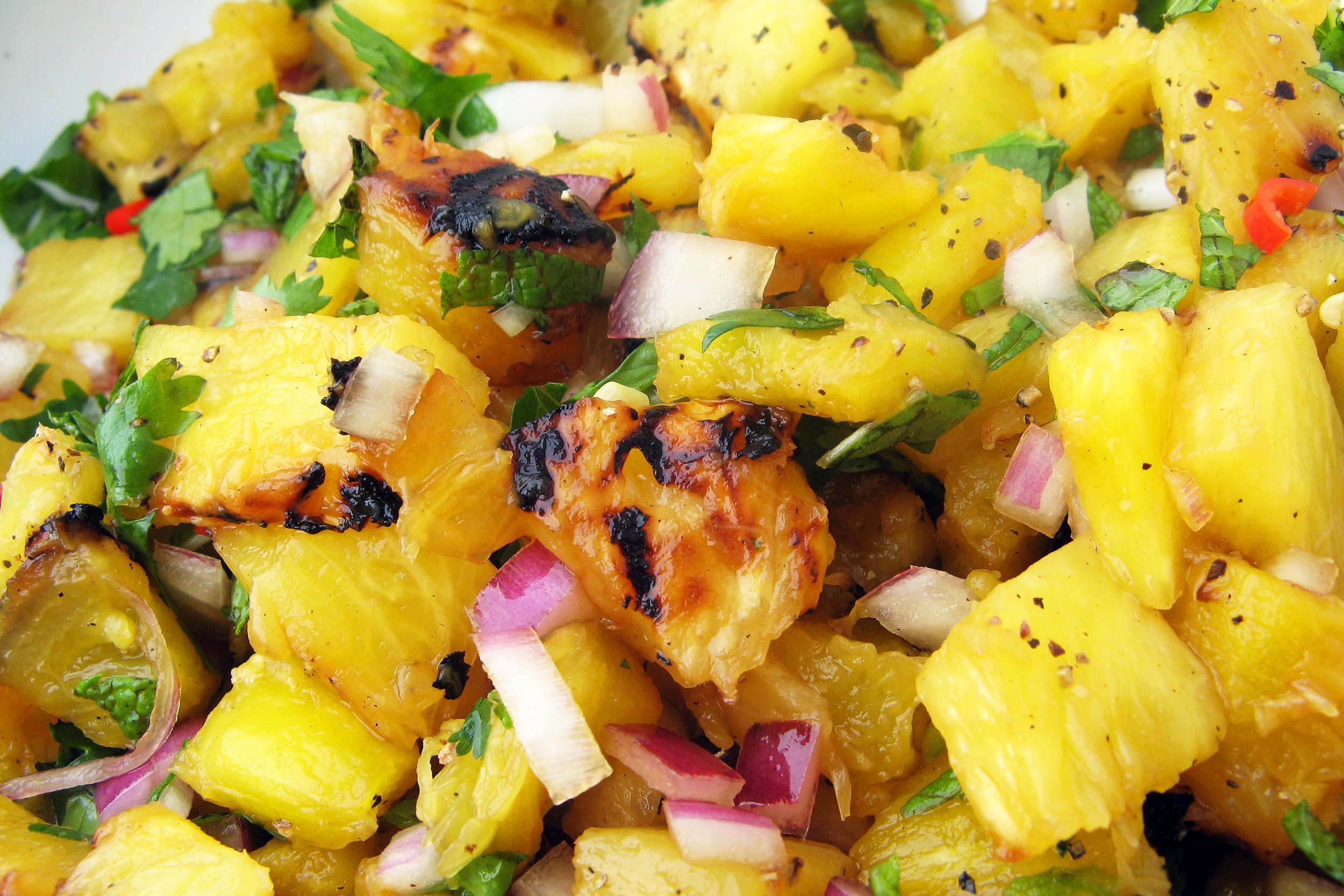 Grilled Pineapple Salsa