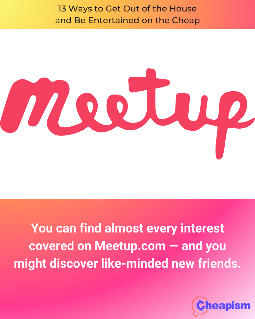 Join a Local Meetup