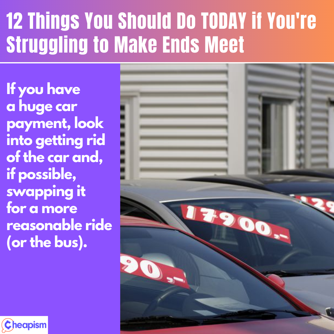 Get Rid of a Car You Can’t Afford
