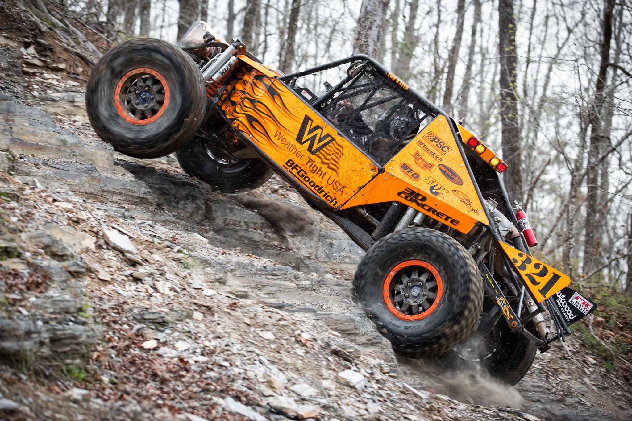 Rock bounce racing