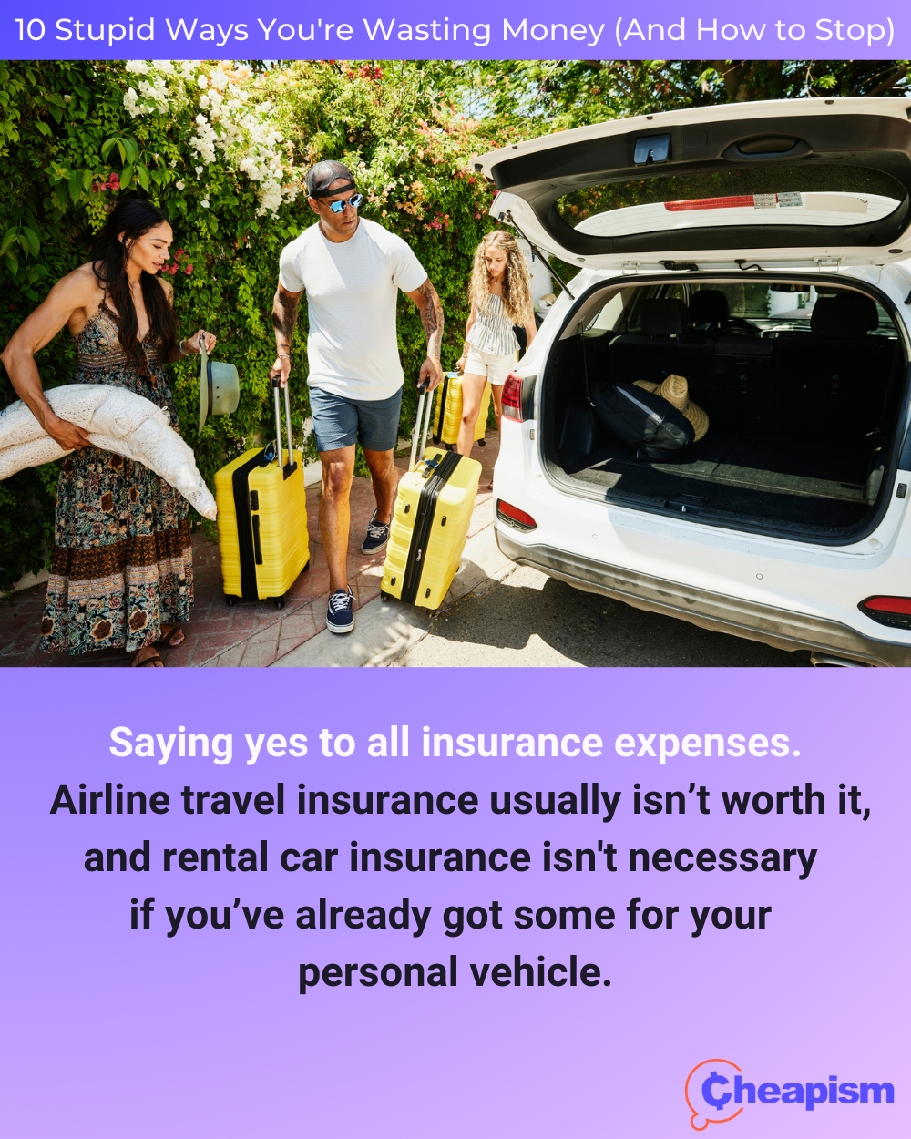 Unneeded Insurance