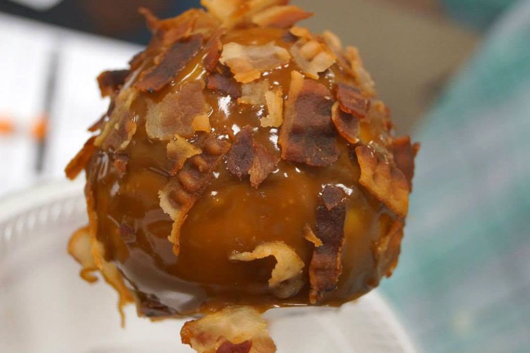 Bacon Caramel Apple