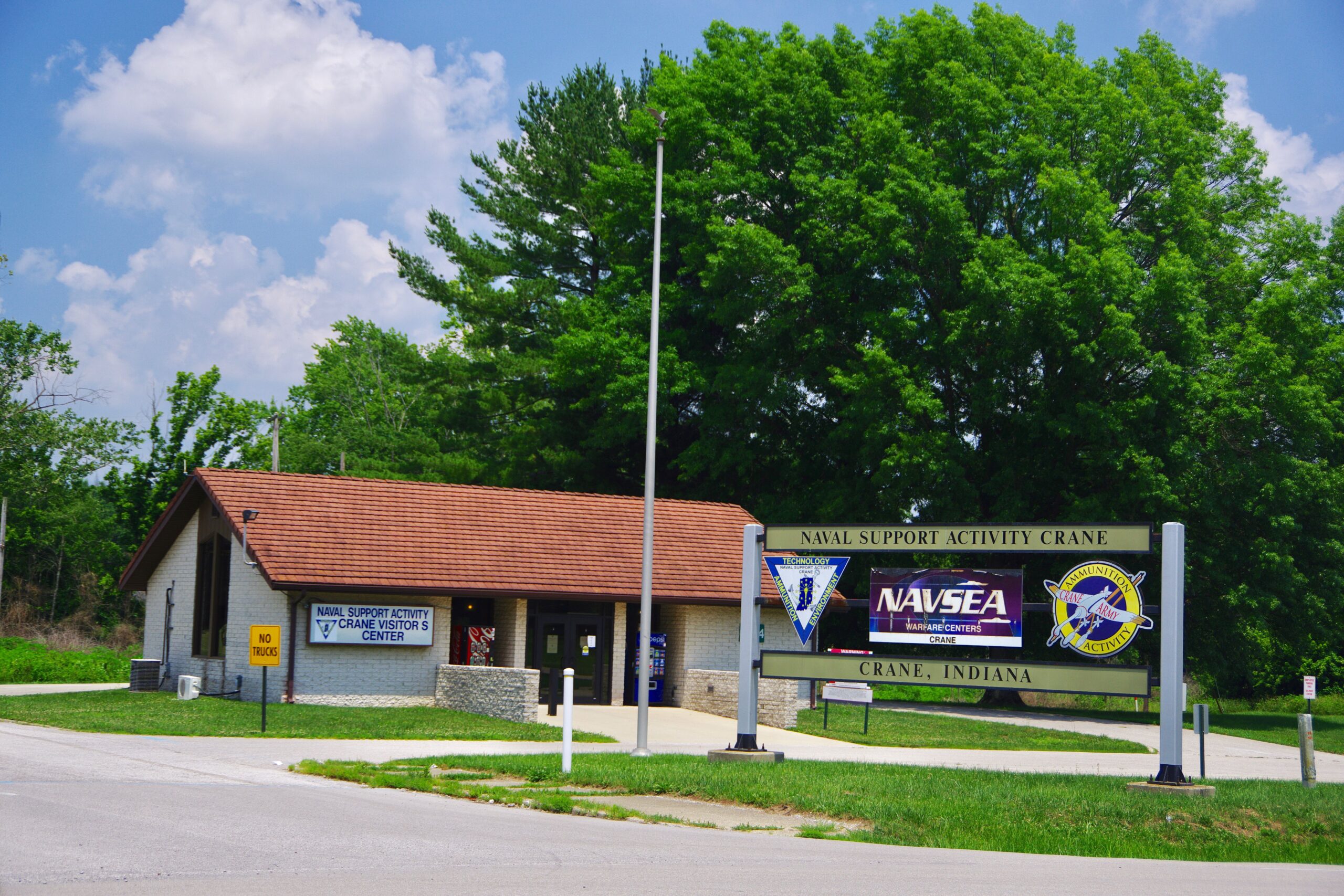 The Naval Surface Activity Crane Visitor's Center in Crane, Indiana, United States.