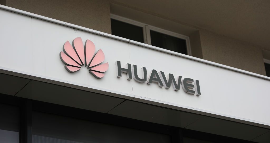 Huawei sign