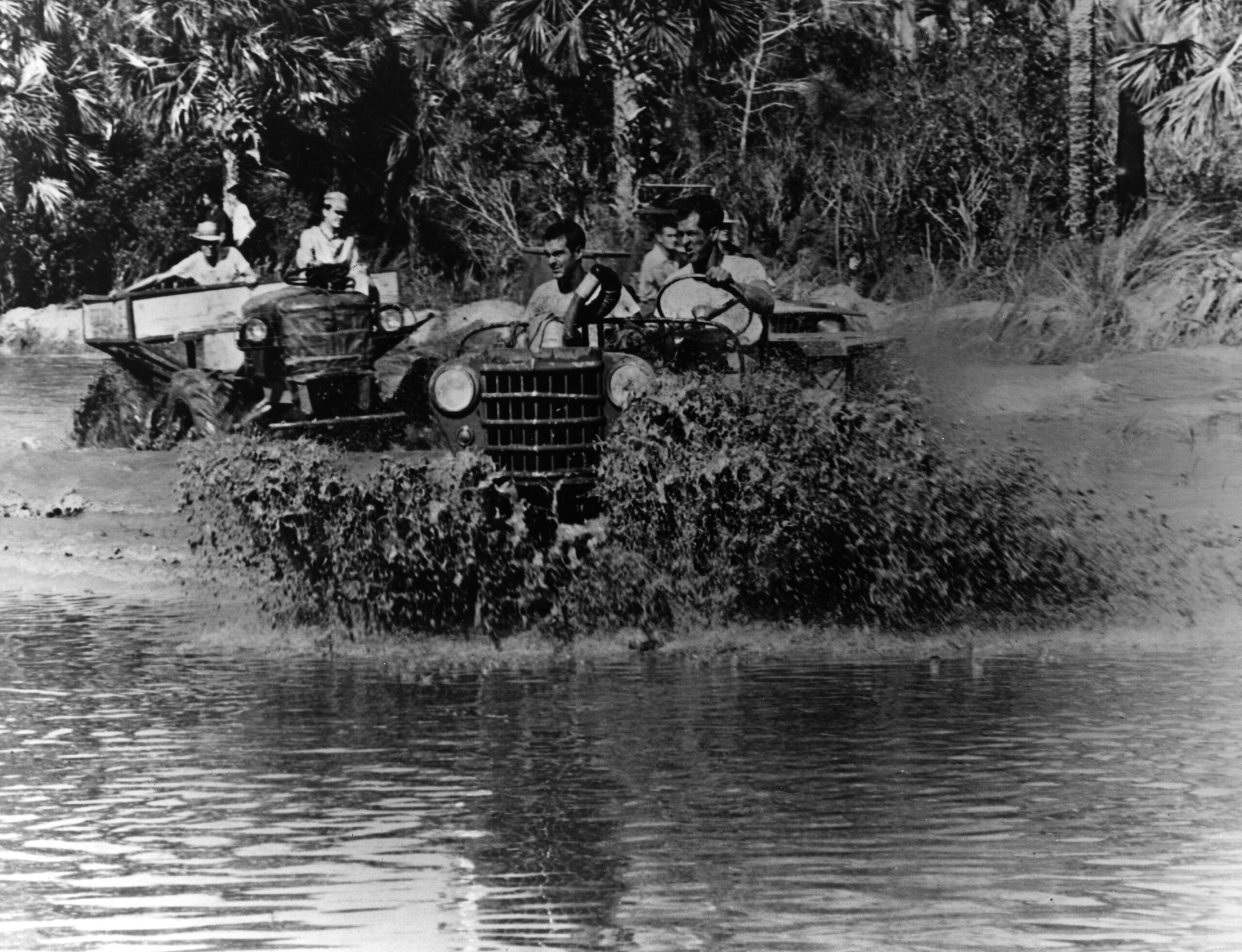 18th April 1969: Swamp buggy racing at Naples, Florida.