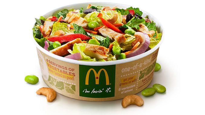 mcdonalds asian chicken salad canada