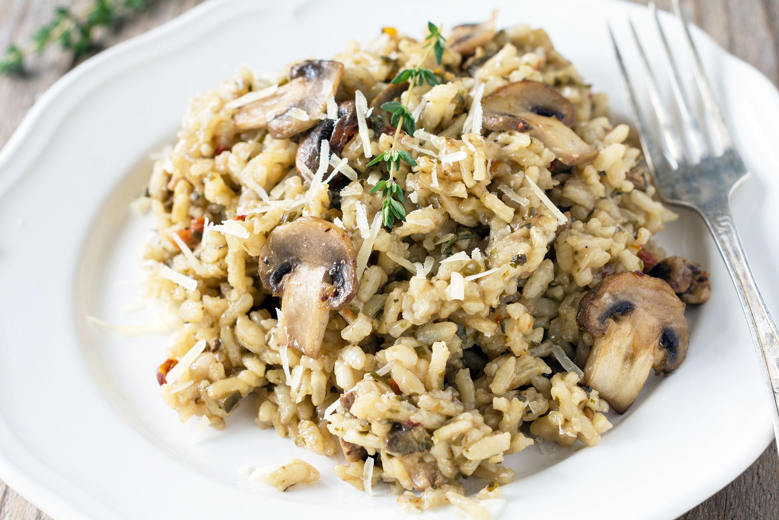 Mushroom Risotto