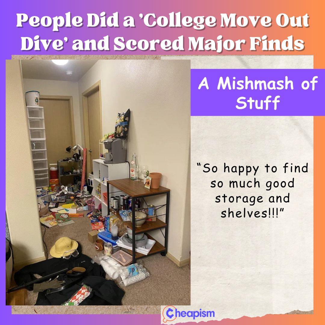 Enough to Furnish Another Dorm Room