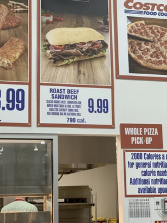 Controversial Roast Beef Sandwich Pricing