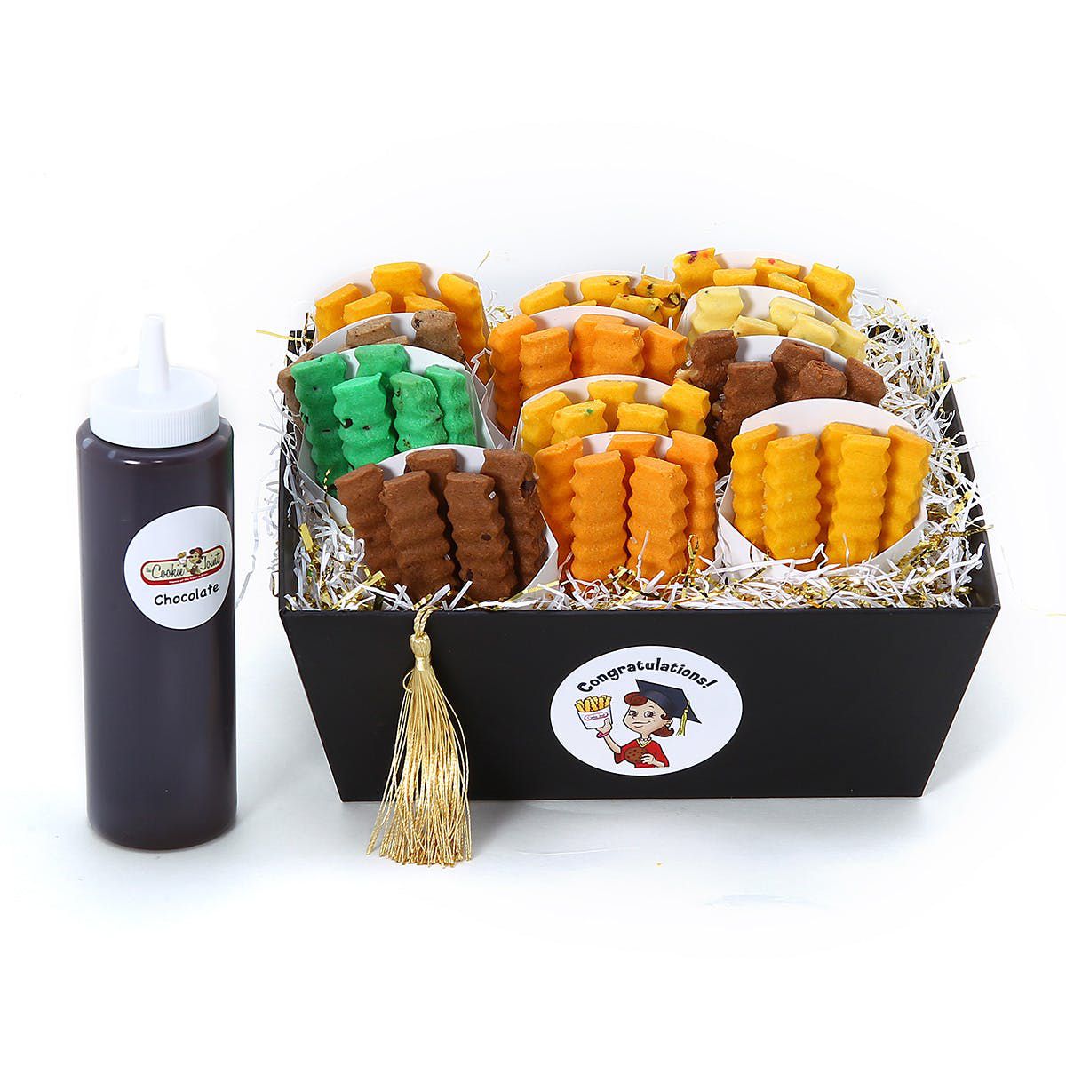 Goldbelly Cookie Fries Graduation Gift Basket