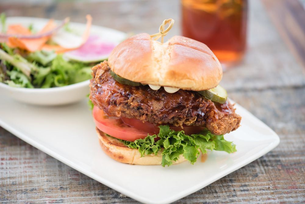 Tupelo Honey chicken sandwich