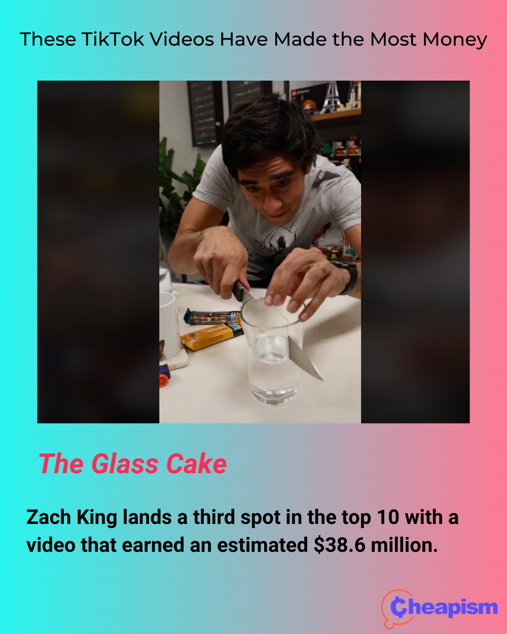 Zach King's The Glass Cake TikTik Video