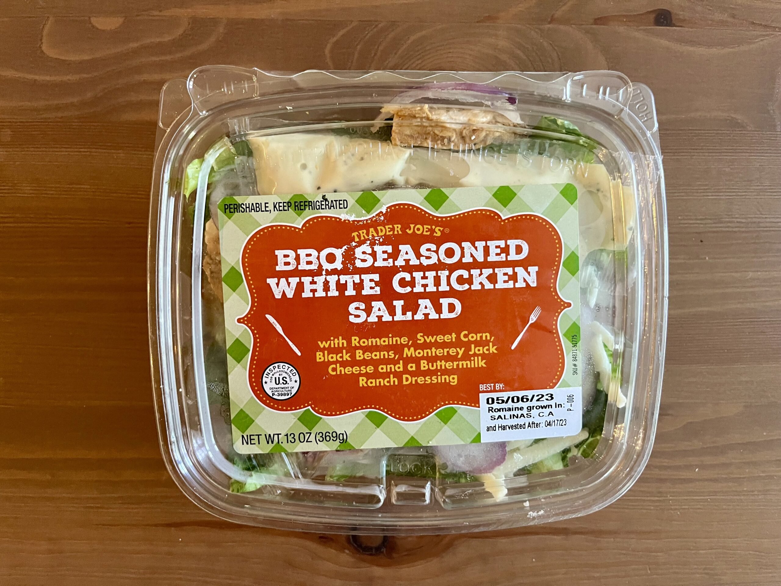 4. BBQ Seasoned White Chicken Salad