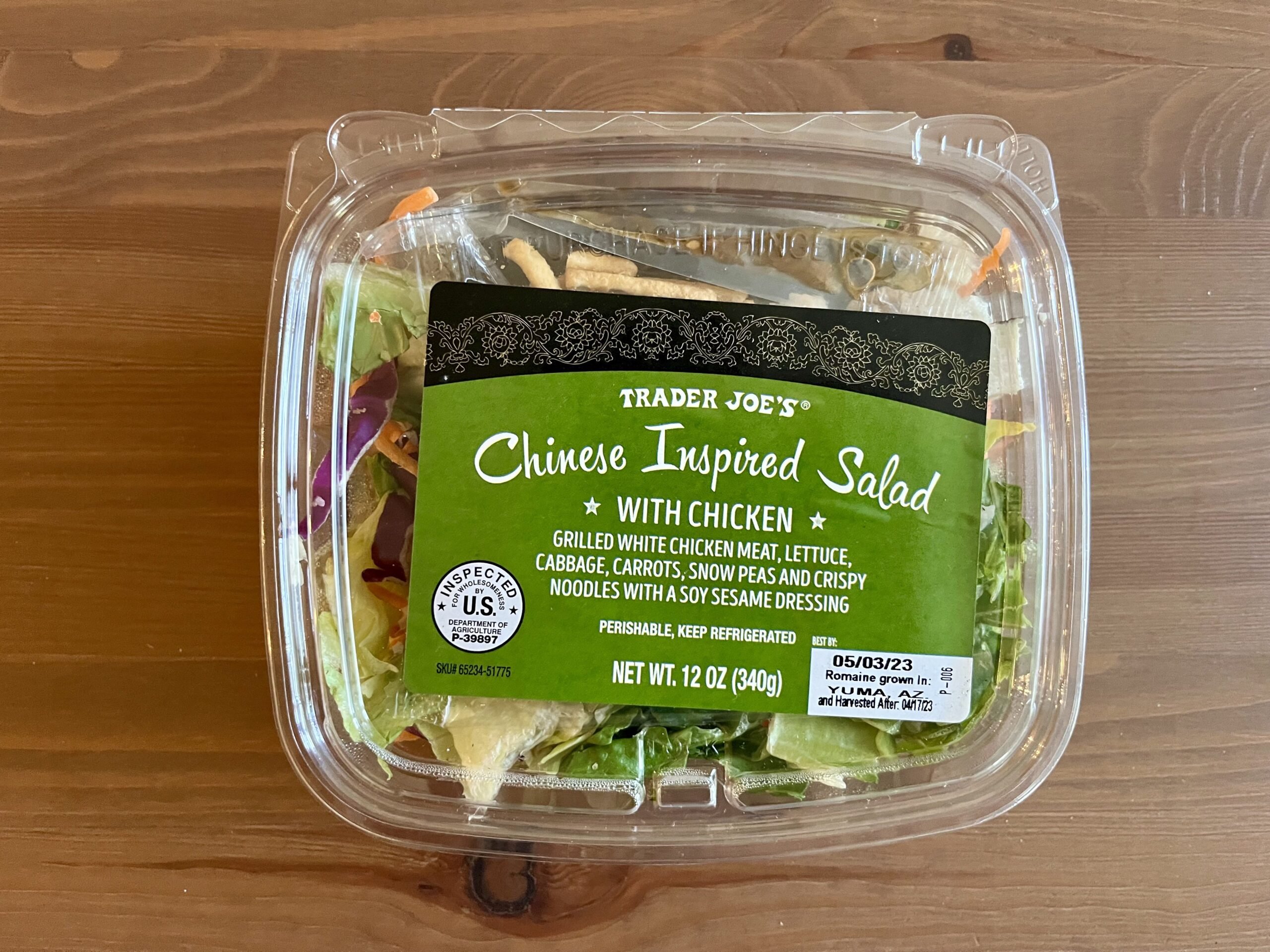 5. Chinese Inspired Salad With Chicken