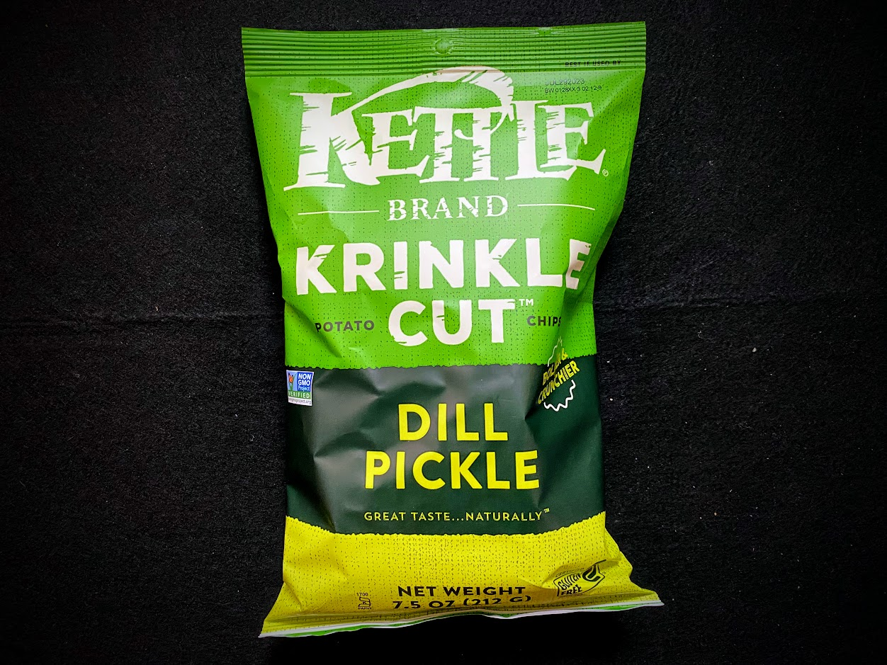 2. Krinkle Cut Dill Pickle