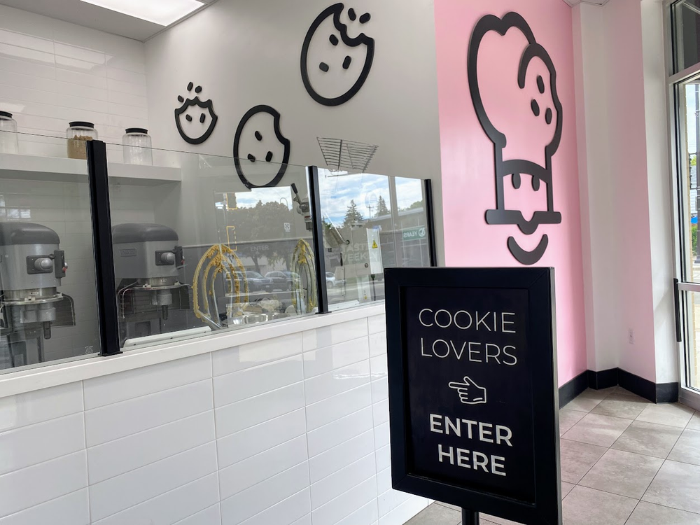 Crumbl Cookies Interior
