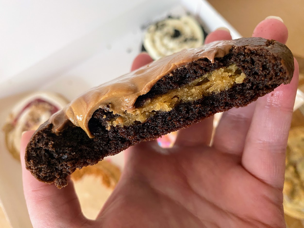 Crumbl Peanut Butter Brownie Cookie