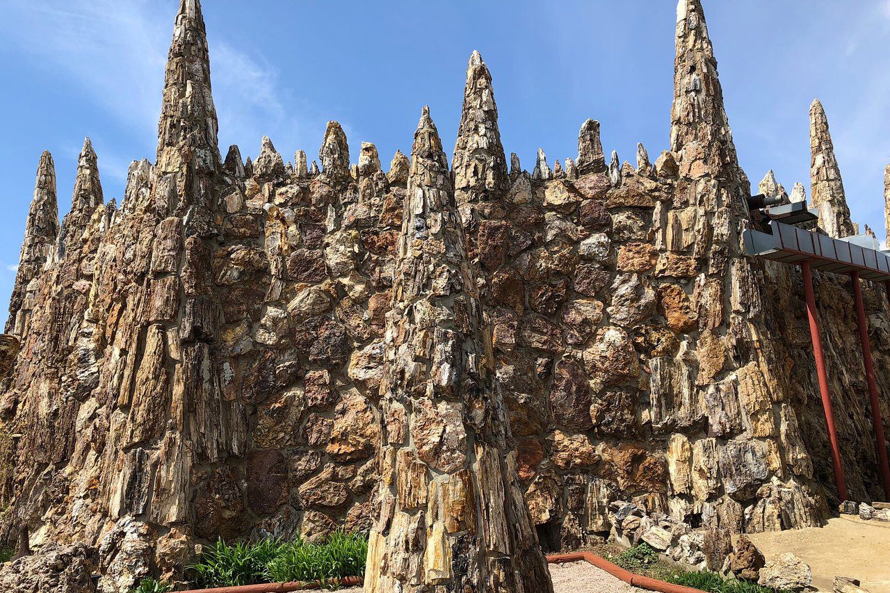 South Dakota: Petrified Wood Park
