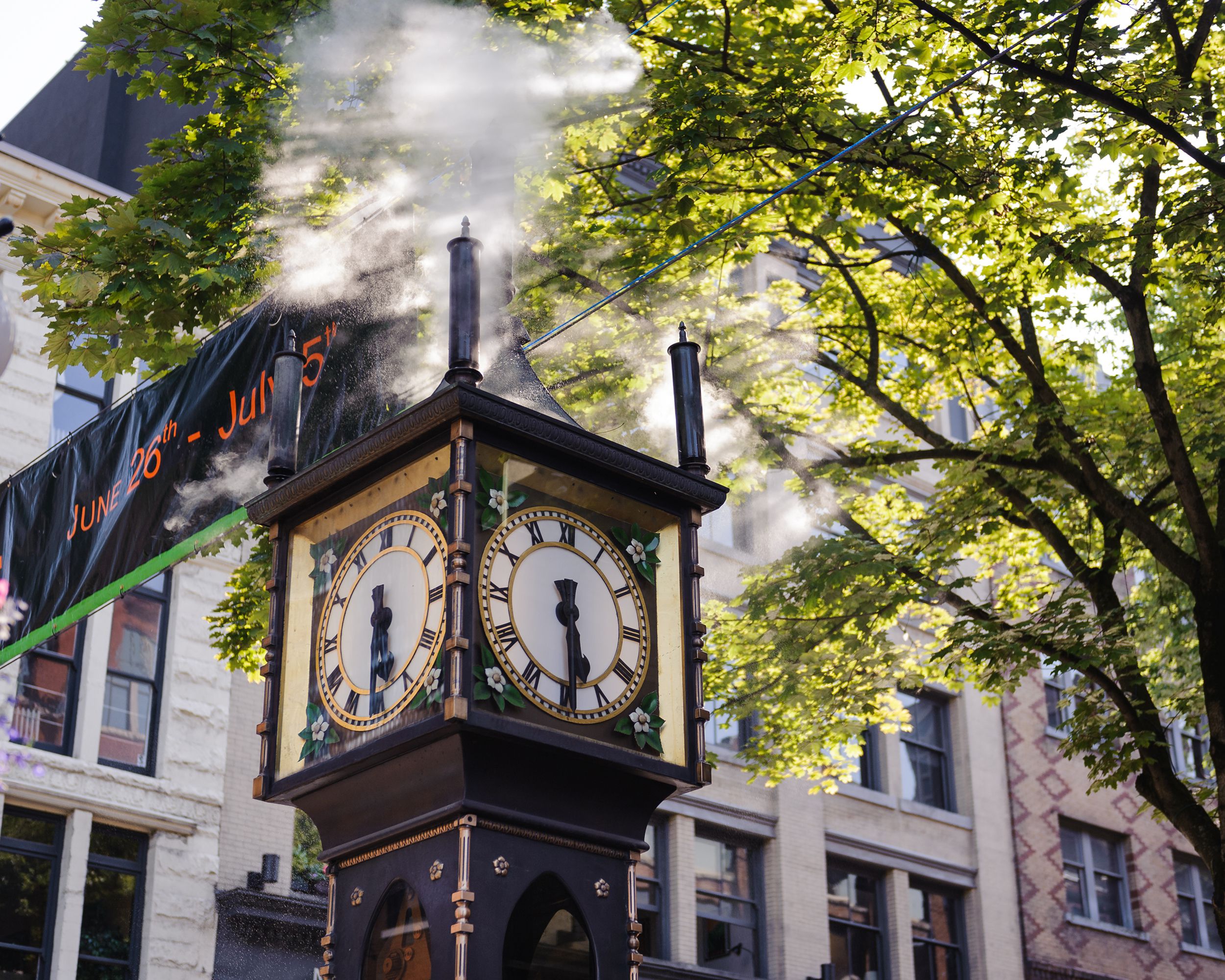 Gastown Steam Clock, Vancouver, British Columbia
