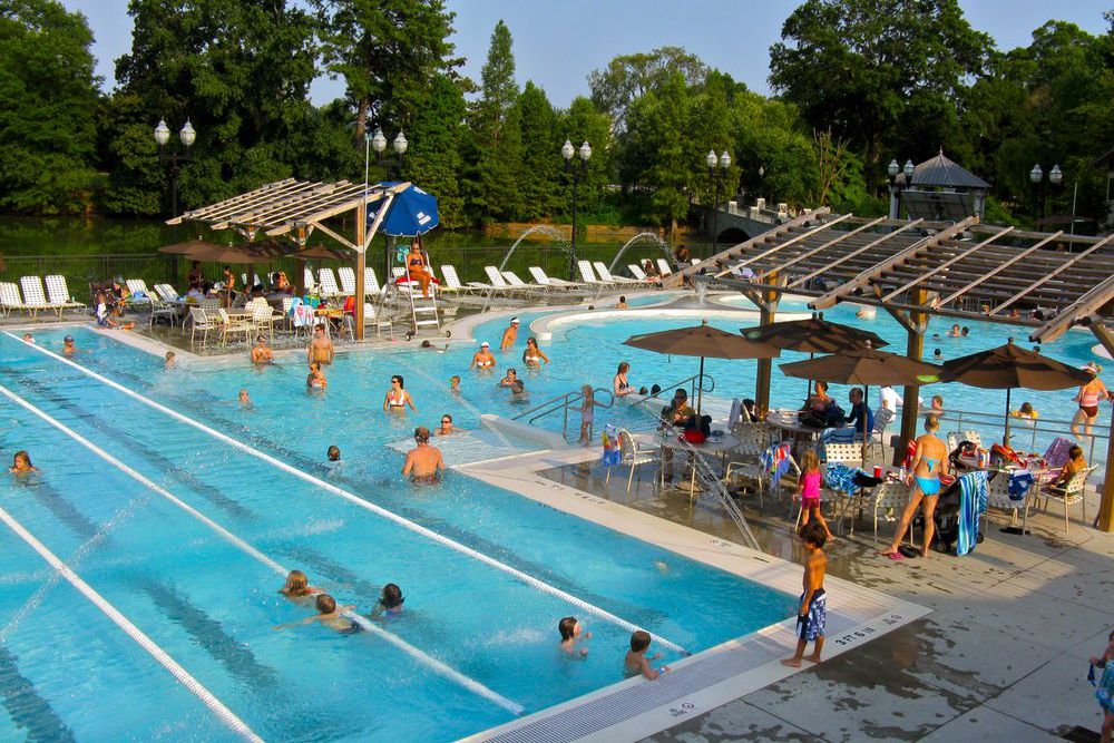 Piedmont Park Pool, Atlanta, Georgia