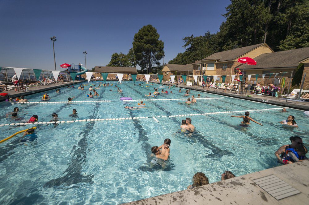 Colman Pool in Seattle, Washington