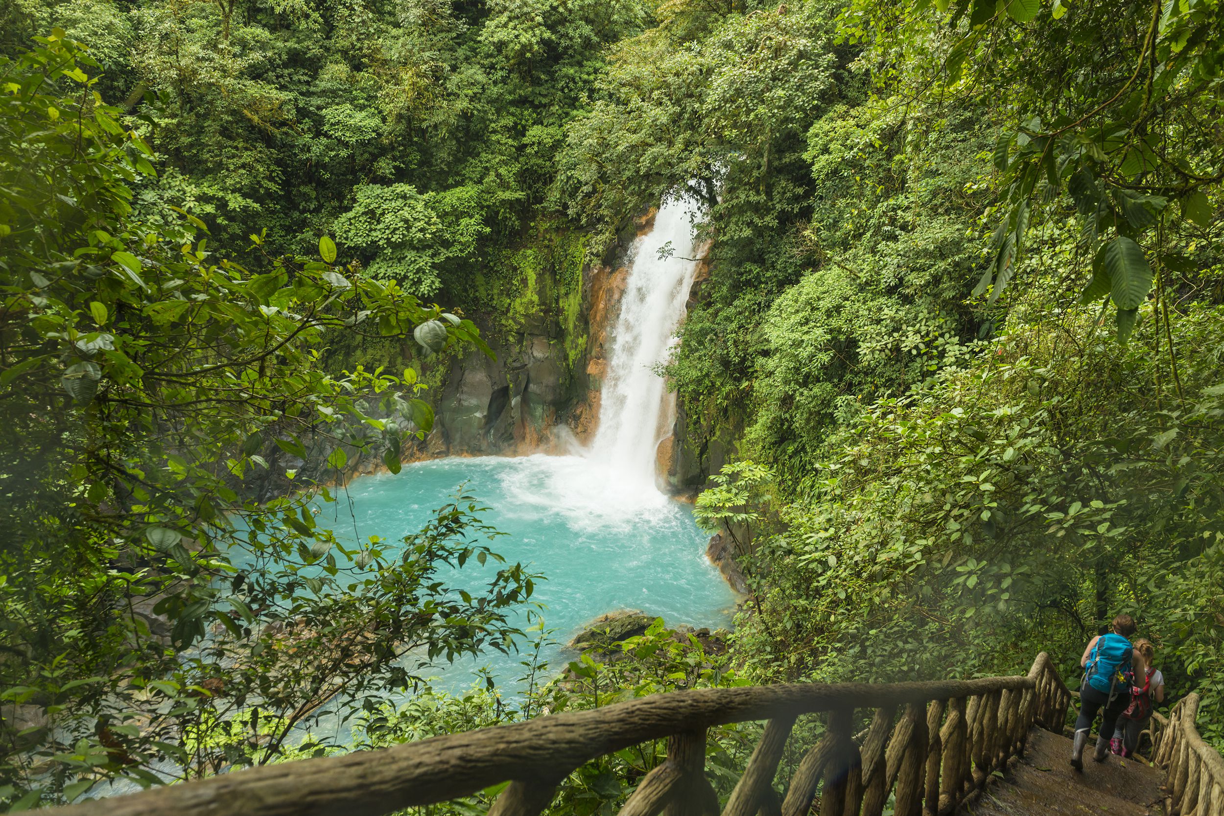 waterfall in Costa Rica